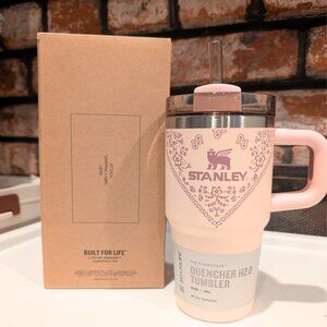 Stanley H2.0 Flowstate Quencher Tumbler 20oz Pink Conch NWT Limited Edition